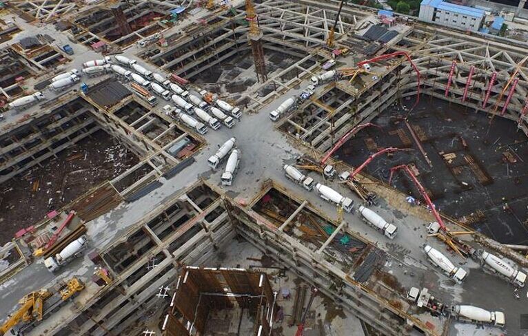 混凝土、泵車、攪拌車