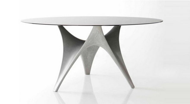 混凝土、混凝土桌子