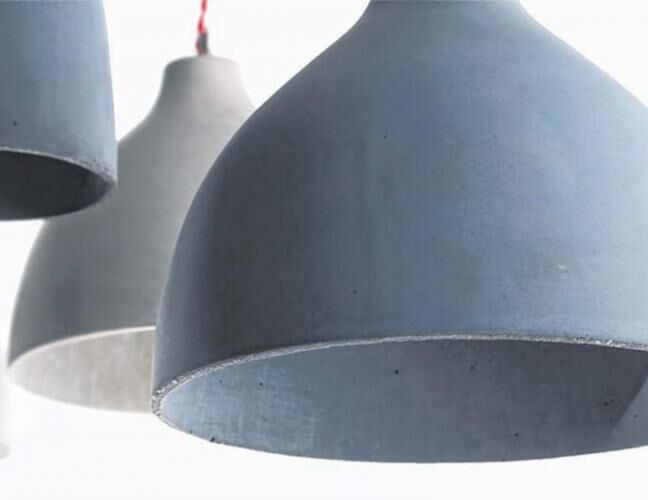 混凝土、Heavy燈罩