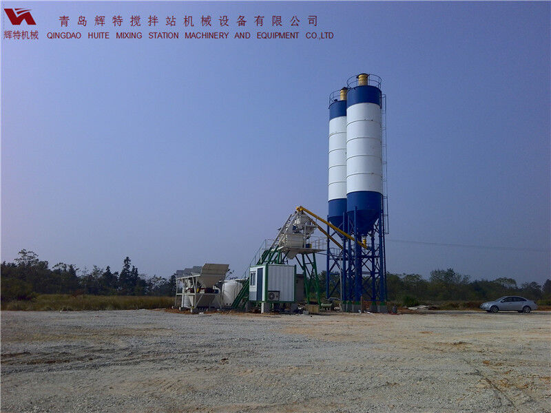 攪拌站HZS35易損件少，維護簡單，運行費用低