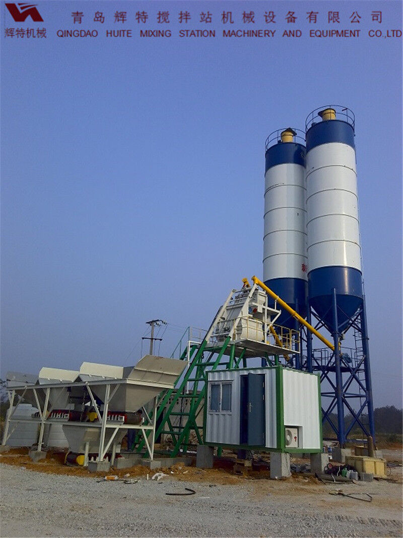攪拌站HZS35易損件少，維護簡單，運行費用低