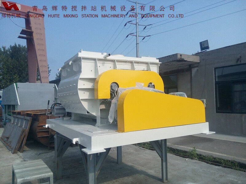 JS750攪拌臂采用偏心式設(shè)計(jì)，延長使用壽命，青島輝特機(jī)械