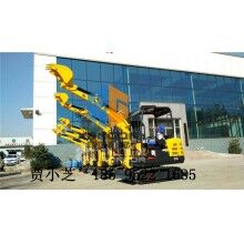 農(nóng)林果園挖掘機價格，小型挖坑機使用，小型履帶挖掘機