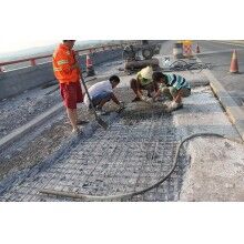 湖北黃岡加油站、服務(wù)區(qū)混凝土微表病害使用快速修補(bǔ)料