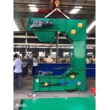 耐高溫1000°Z型提升機，全封閉，無揚塵，可實現(xiàn)多點進料