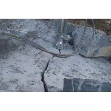 北海市隧道拆除石頭用90液壓分石機設(shè)備